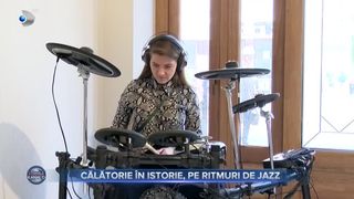 VIDEO - Expoziție de muzică jazz, la Palatul Braunstein din Iași