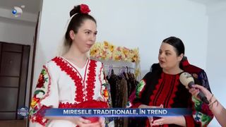 VIDEO - Cel mai actual trend de nuntă. Miresele aleg portul popular rom&acirc;nesc