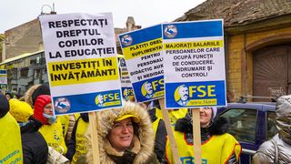 Grevă profesori 2023.  