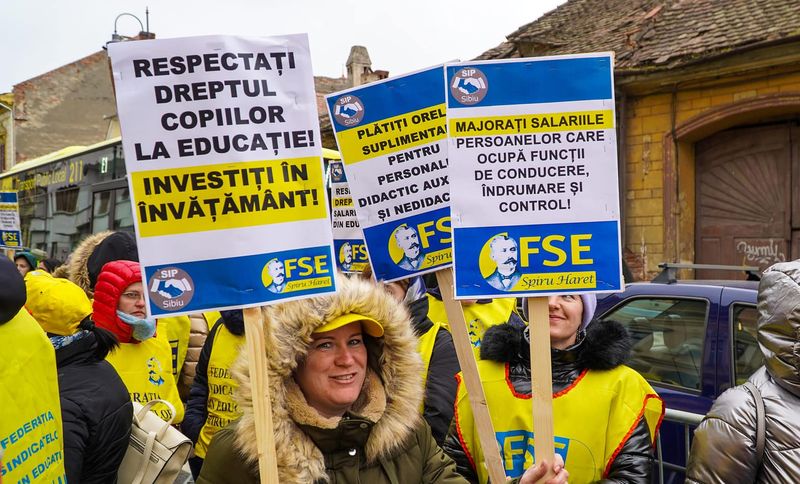 Grevă profesori 2023.  