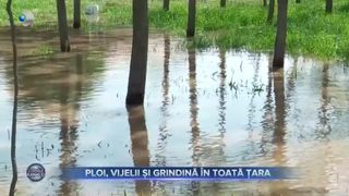 Ploi, vijelii și grindină &icirc;n toată țara