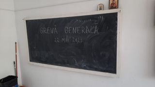 Grevă educație 23 mai 2023. 