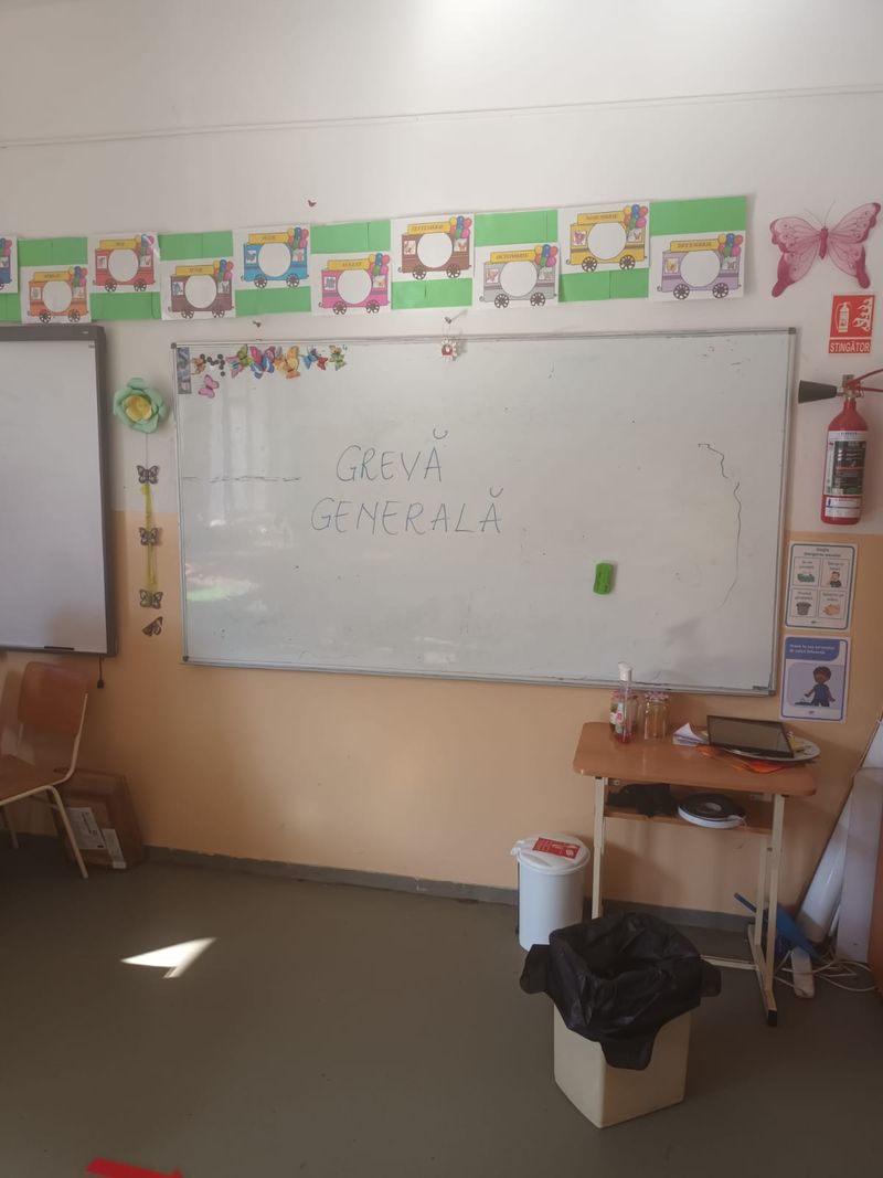 Grevă profesori 24 mai 2023.