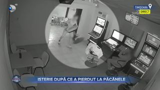 Isterie după ce a pierdut la păcănele