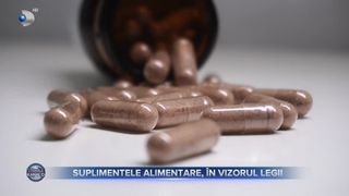 Suplimente alimentare, în vizorul legii