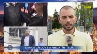 Darius V&acirc;lcov s-a predat &icirc;n Italia