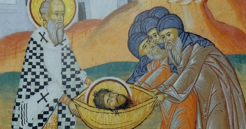 A treia aflare a Capului Sfântului Ioan Botezătorul. Ce NU este bine să mănânce creștinii în această zi?