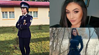 Andreea este una dintre cele mai frumoase polițiste din România. Zilele trecute, tânăra a oprit cu focuri de armă un șofer problematic