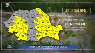 Cod galben de ploi și vijelii