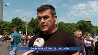 Dascălii, sătui de umilință