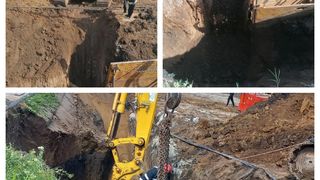 Unul dintre cei doi muncitori prinși sub un mal de pământ a fost declarat decedat. Polițiștii din Olt au deschis un dosar penal