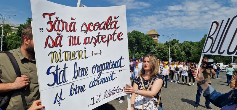 Grevă profesori mai 2023, ziua 5. 