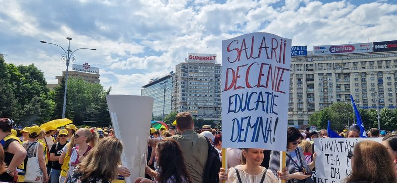 Grevă profesori mai 2023, ziua 5. 