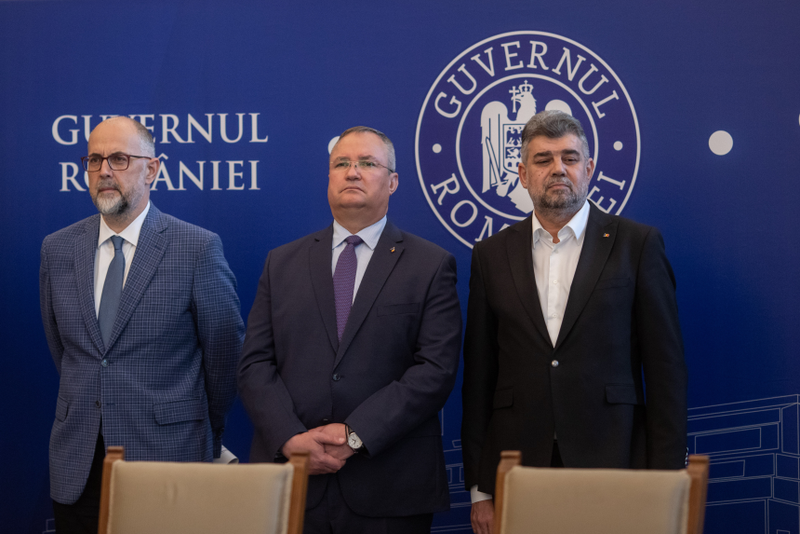 liderii coaliției guvernamentale