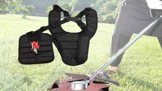 Securizată cu ajutorul unui ham, motocoasa va fi mult mai ușor, eficient și plăcut de utilizat!