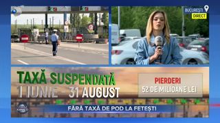 Fără taxă de pod la Fetești