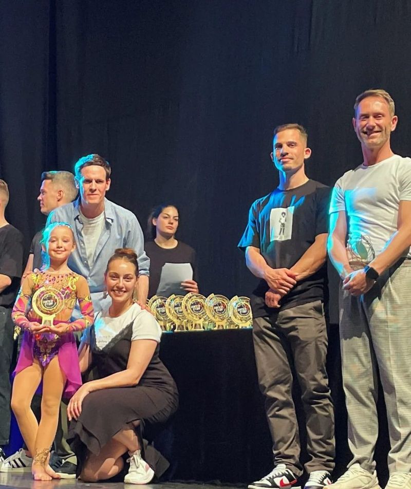 Antonia s-a simțit emoționată atunci când a urcat pe scenă.