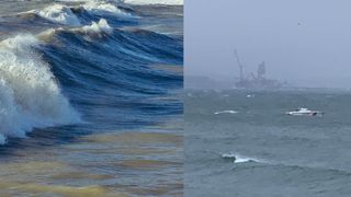 Polițiștii de frontieră au detectat o ambarcațiune cu 47 de migranți în Marea Neagră. Copii şi femei, în stare precară