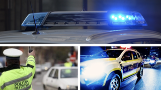 Un șofer a fost prins de polițiști &icirc;n timp ce schimba locurile cu o prietenă. Care a fost, de fapt, motivul