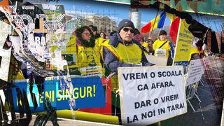 VIDEO- Greva profesorilor, ziua 6: profesorii sunt gata să intre în a doua săptămână de grevă. Sindicaliștii l-au ironizat pe Klaus Iohannis