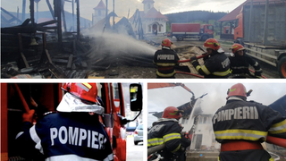 Un incendiu s-a produs la o mănăstire din Suceava. Biserica veche de la Mănăstirea Podu Coșnei și un corp de chilii au fost cuprinse de flăcări