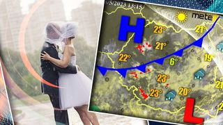 VIDEO- Vijelia a stricat nunta unui cuplu din Timiş. Furtunile continuă să facă ravagii în unele zone din România