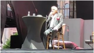 VIDEO: Florin Piersic, reacție inedită după ce un bărbat băut i-a întrerupt numărul: „Cred că a tras ceva țuicomicină”