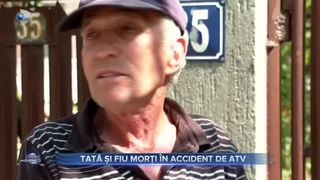 Tată și fiu morți în accident de ATV