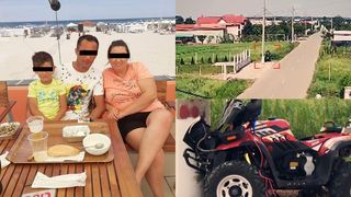 Ei sunt Marian şi Adelin, tatăl şi fiul care au murit pe loc, după un accident cumplit cu ATV-ul în stâlp. Mama se stinsese din viață în urmă cu două luni, răpusă de o boală incurabilă