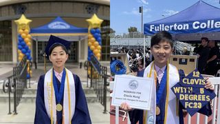 El este geniul în vârstă de 12 ani. A absolvit facultatea cu cinci diplome distincte