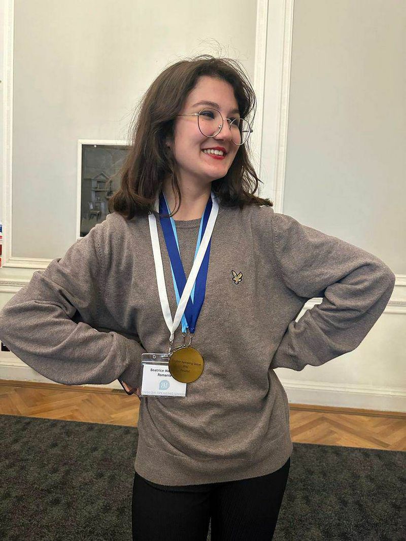 Beatrice Păun - elevă clasa a XII-a