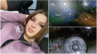 FOTO - „O inimă bună a încetat să mai bată”. Ea este Monica, tânăra de doar 16 ani care și-a pierdut viața în tragedia din Teleorman. Mașina prietenei sale a fost târâtă sute de metri de tren