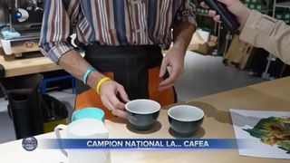 Campion național la...cafea