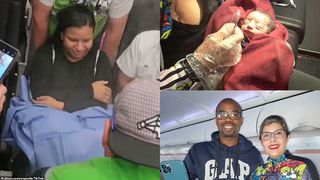 Momente tensionate &icirc;n avion! Trei medici care călătoreau i-au salvat viața unei fetițe care s-a născut aproape moartă