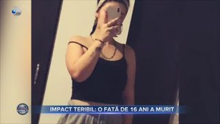 Impact teribil- o fată de 16 ani a murit