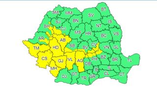 Avertizarea meteorologilor! Mai multe județe din Rom&acirc;nia vor fi lovite de furtuni puternice - HARTĂ