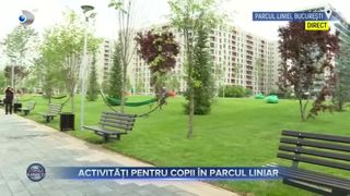 Activități pentru copii &icirc;n parcul Liniar