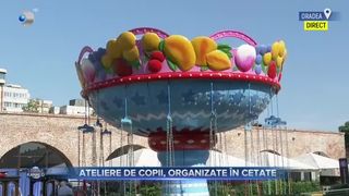 Ateliere de copii, organizate în cetate