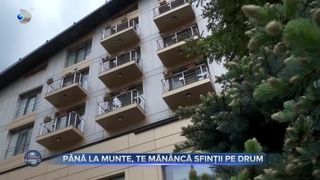 P&acirc;nă la munte, te măn&acirc;ncă sfinții pe drum