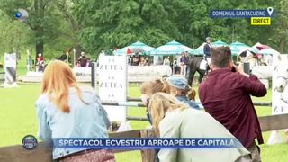 Spectacol ecvestru aproape de Capitală