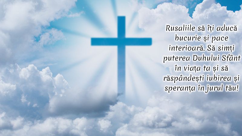 Urări de Rusalii 2023. 