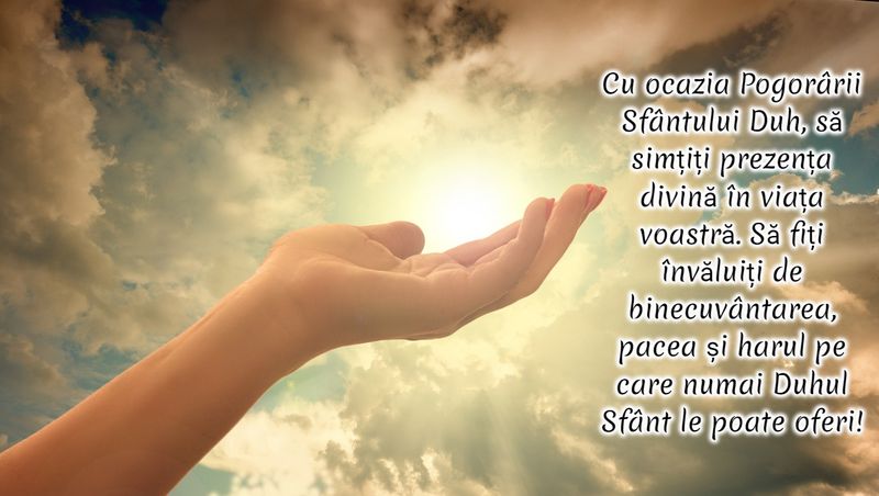 Felicitări de Rusalii 2023. 