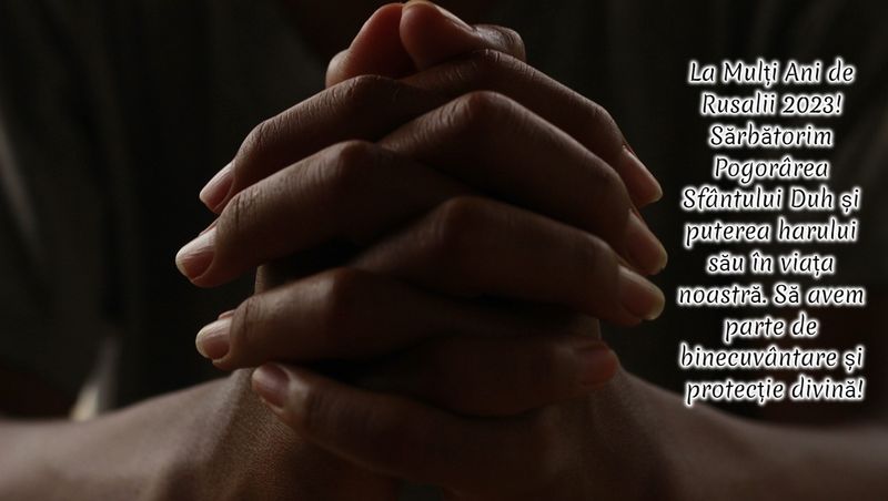 Felicitări de Rusalii 2023. 