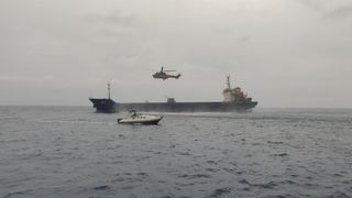 Navele nu erau &icirc;ncărcate cu marfă și &icirc;ncă nu s-a stabilit cauza accidentului.