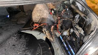 Cel mai probabil, evenimentul s-a produs din cauza unui scurtcircuit.