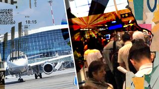 VIDEO - Scandal ca la ușa cortului pe Aeroportul Otopeni. Sute de pasageri au avut zborul întârziat câteva ore bune: „Ne-a băgat acolo, apoi ne spune că se anulează și după aia ce facem?”