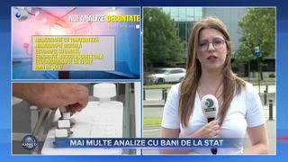 Mai multe analize cu bani de la stat