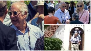 Regele Charles a ieşit la pas pe uliţele de pe Valea Zălanului, &icirc;n a doua zi a vizitei sale &icirc;n Rom&acirc;nia.