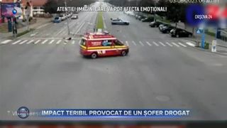Impact teribil provocat de un șofer drogat