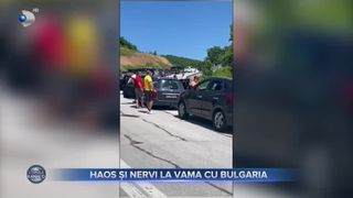 Haos și nervi la vama cu Bulgaria